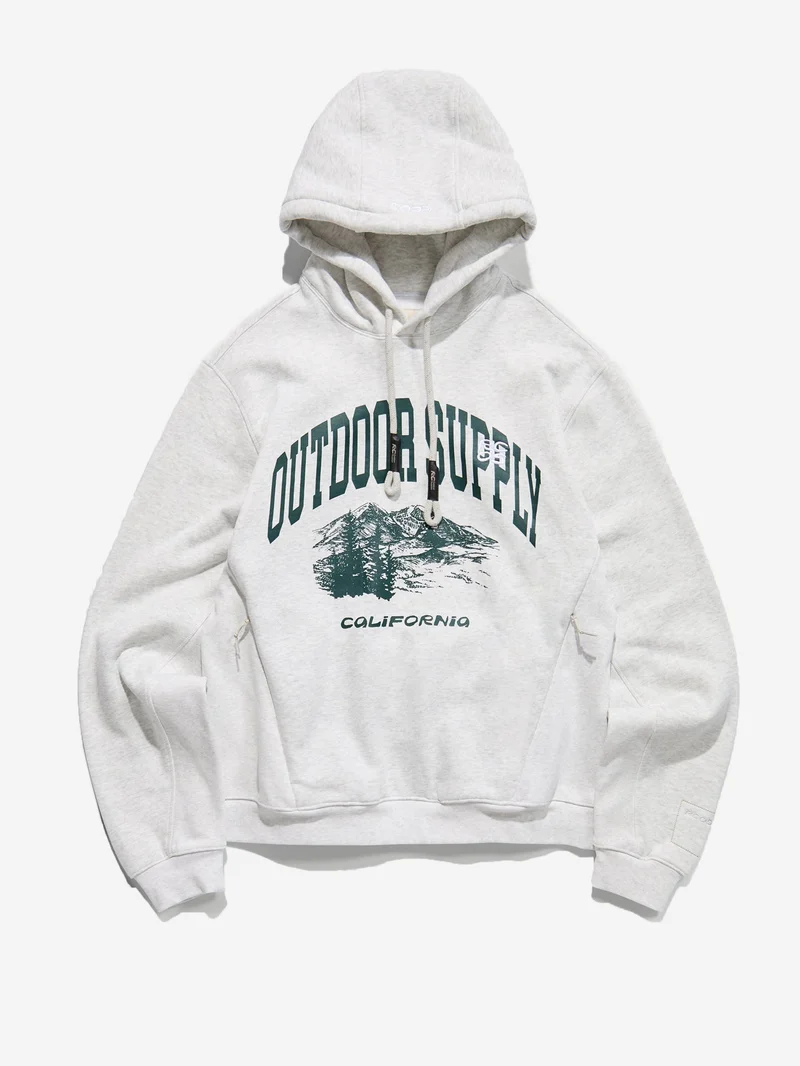 Image of RCOS Outdoor Supply Hoodie - Heather Grey