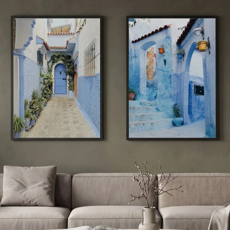 Image of Set of 2 Chefchaouen Blues