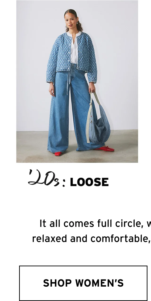 SHOP WOMEN'S LOOSE JEANS