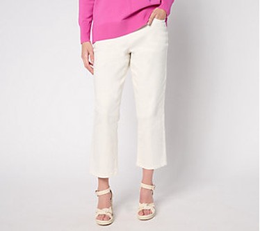 Brandis Dress Out Loud Petite De Novo Twill Cropped Jeans