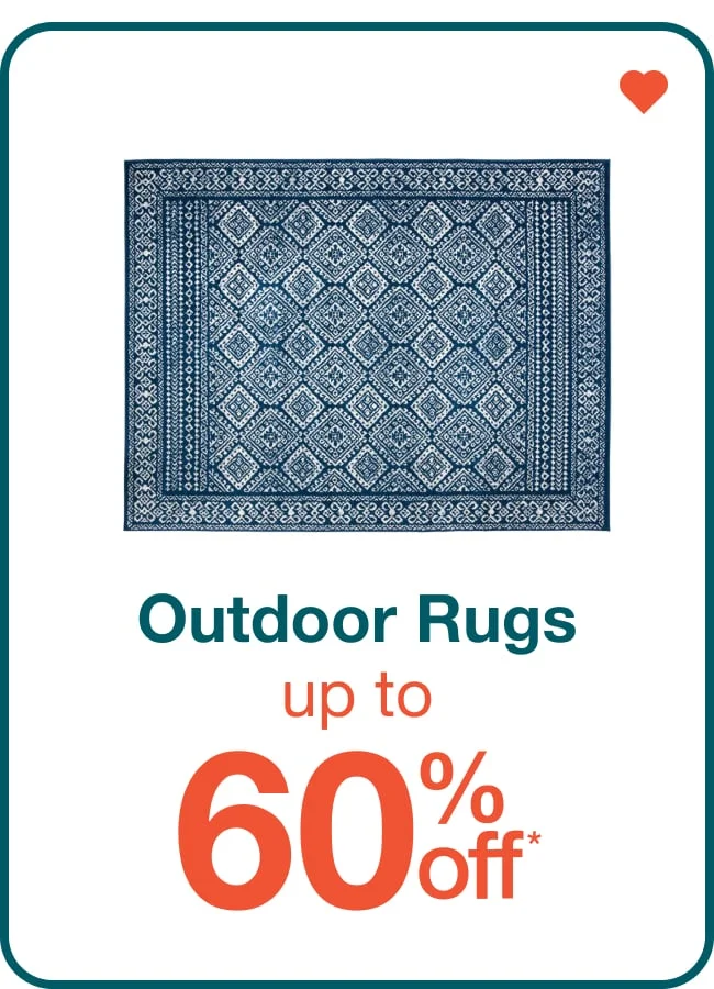 Up to 60% Off Outdoor Rugs