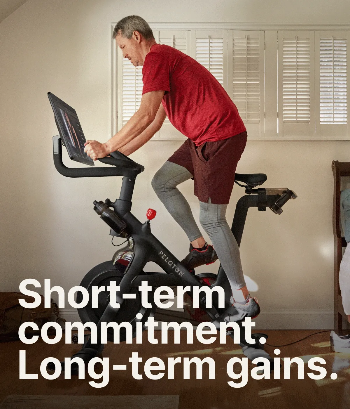 Short-term commitment. Long-term gains.