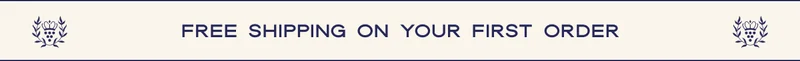 FREE SHIPPING ON YOUR FIRST ORDER