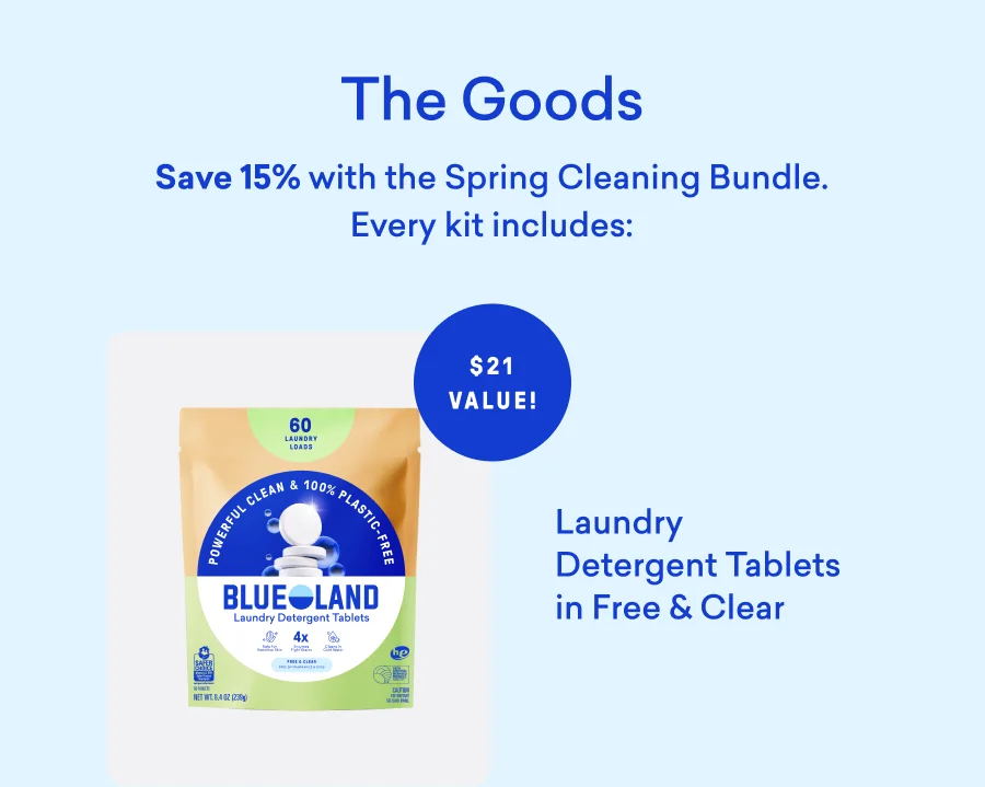 Laundry Detergent Tablets in Free & Clear