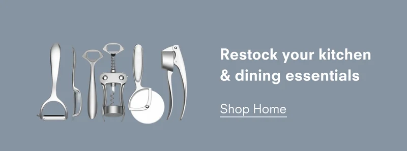 Restock your kitchen & dining essentials Shop Home