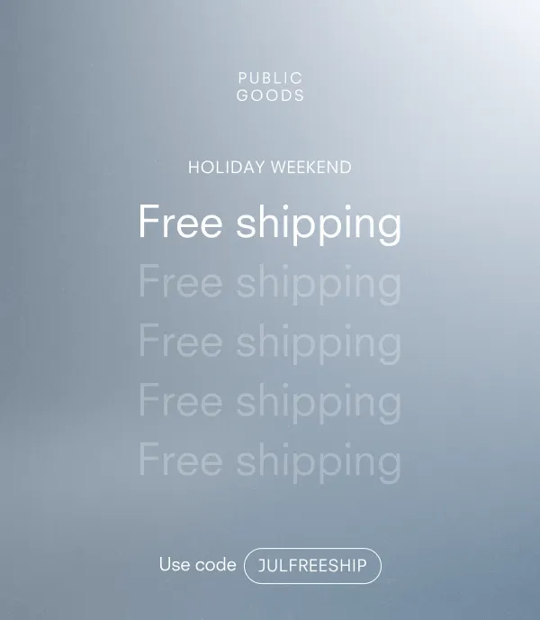 Free shipping code: JULFREESHIP