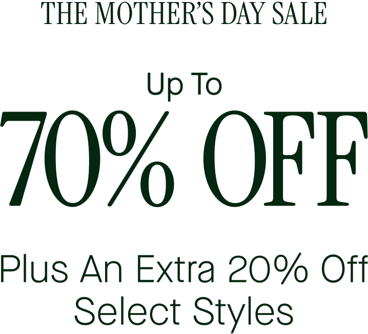 The Mother's Day Sale