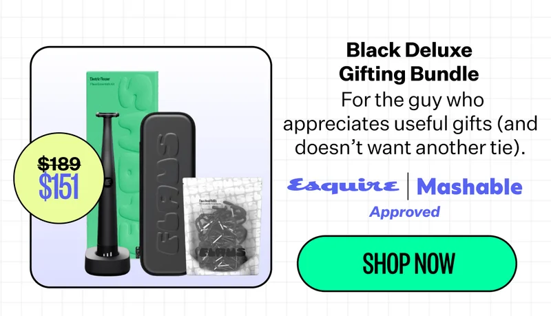 Black Deluxe Gifting Bundle | &nbsp;For the guy who appreciates useful gifts (and doesn’t want another tie). | Esquire, Mashable Approved | Shop Now