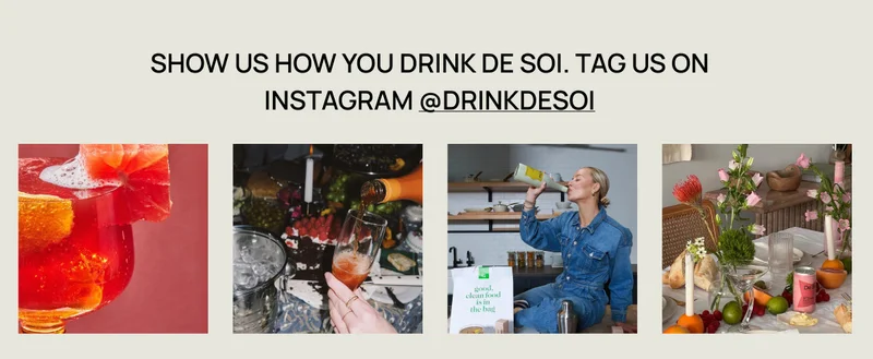 Show Us How You Drink De Soi