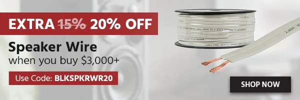 Speaker Wire 20% OFF