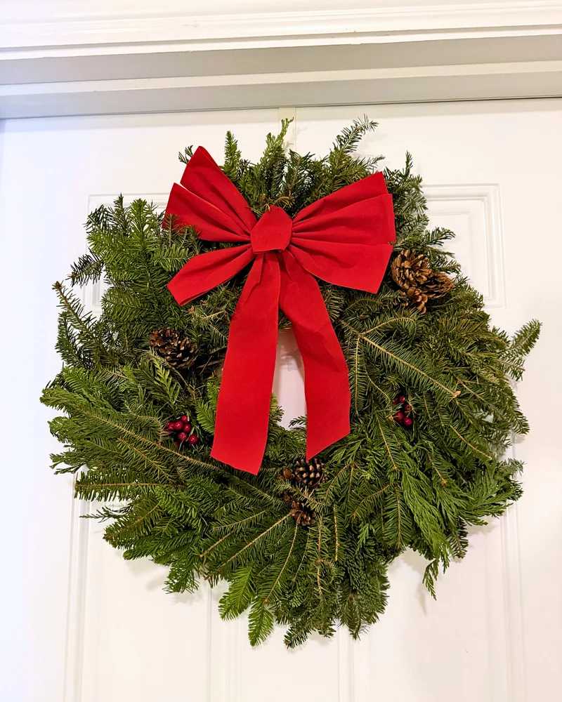 Image of Festive Nordic Mix Wreath