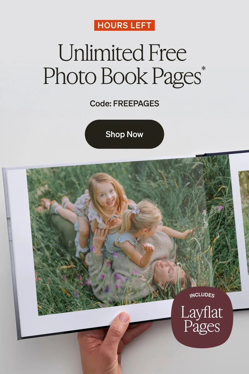 Unlimited Free Photo Book Pages