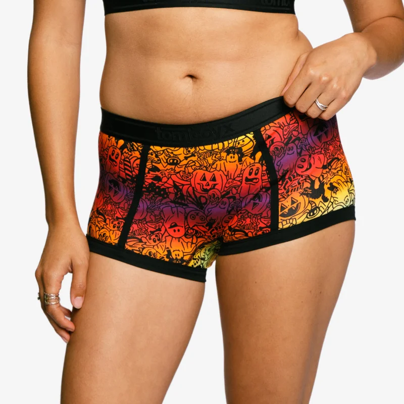 Image of Boy Shorts - Halloweenie