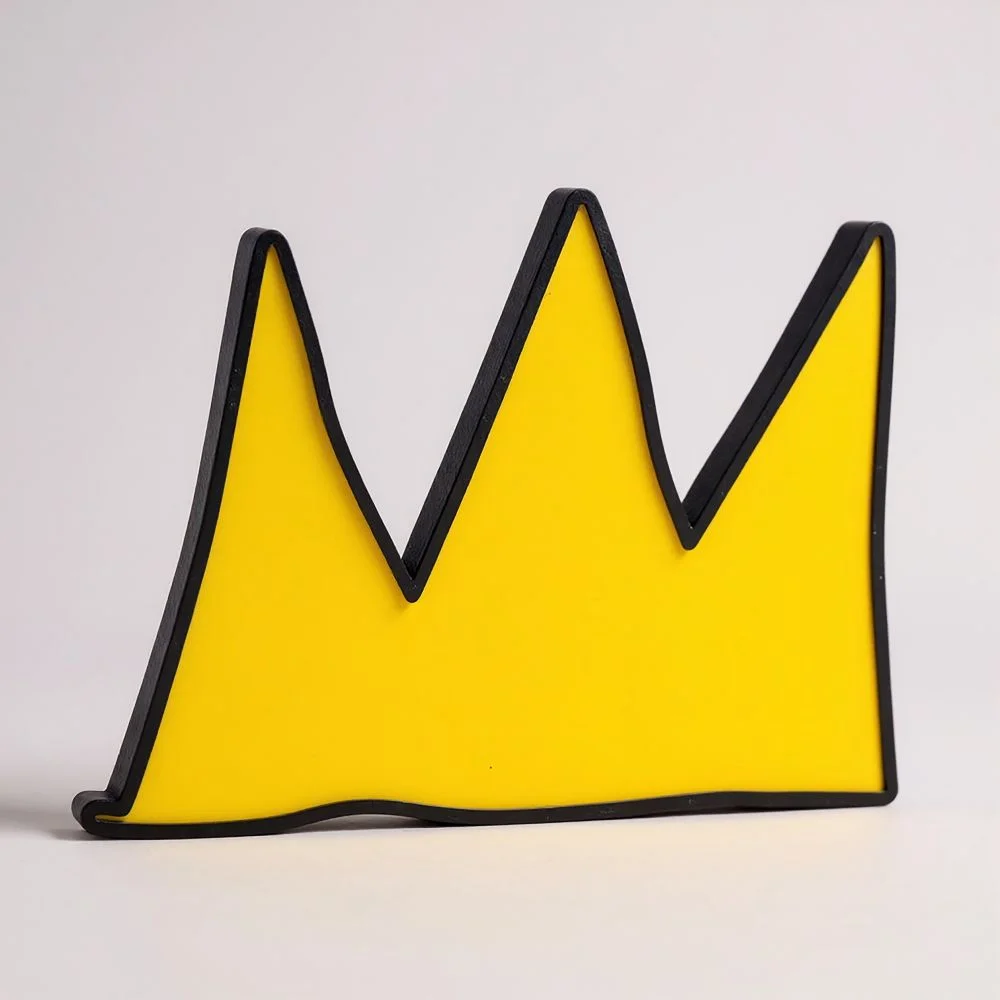 Image of PopBox The Crown by Jean Michel Basquiat