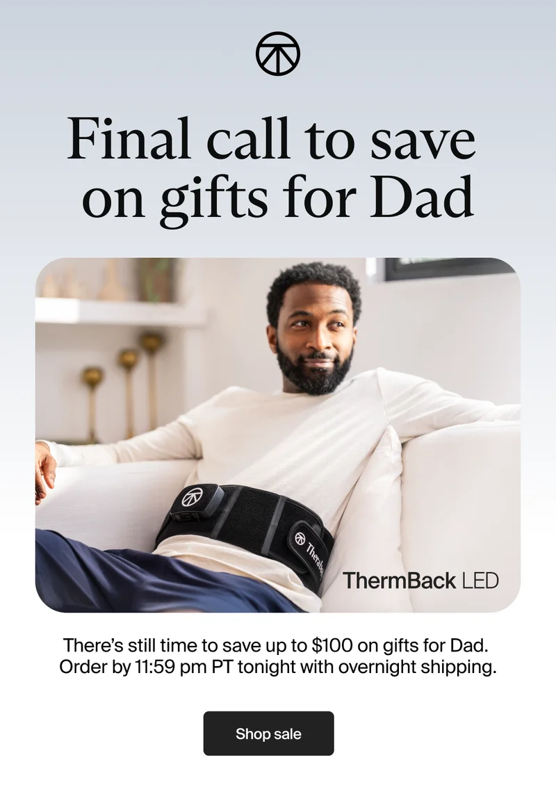 Final call to save on gifts for Dad | There’s still time to save up to $100 on gifts for Dad. Order by 11:59 pm PT tonight with overnight shipping. | Shop sale