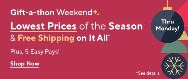 Free Shipping on it all
