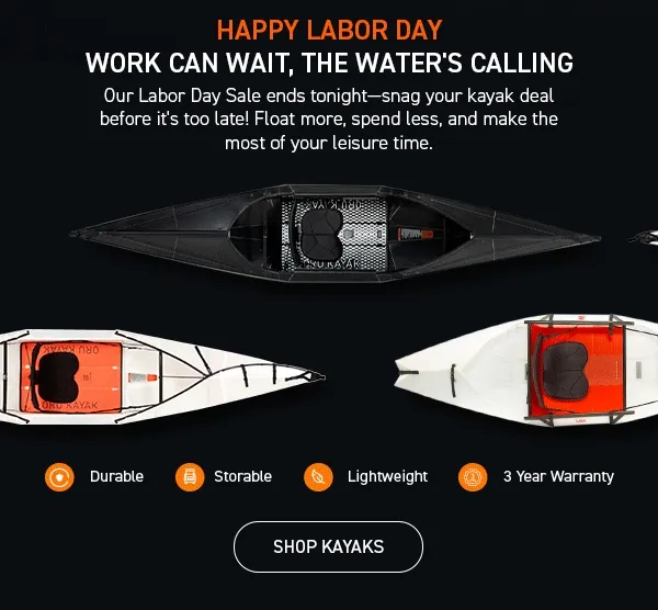 SHOP 20% OFF ALL KAYAKS