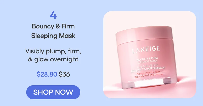 bouncy & firm sleeping mask
