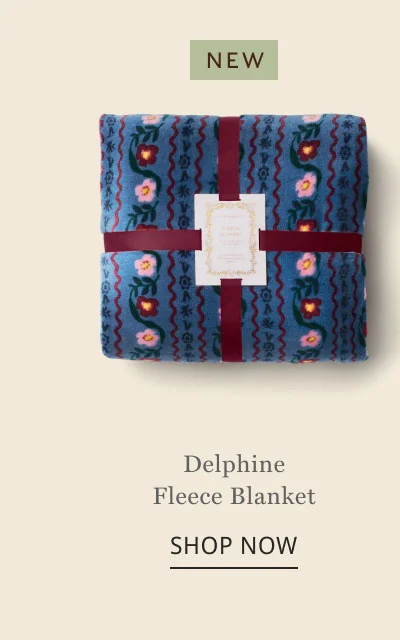 Delphine Fleece Blanket