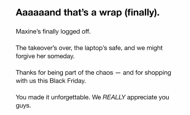 Aaaaaand that’s a wrap (finally).