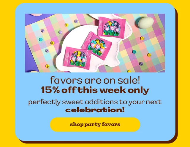SHOP PARTY FAVORS