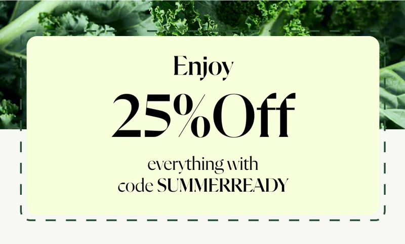Enjoy 25% off everything with code SUMMERREADY