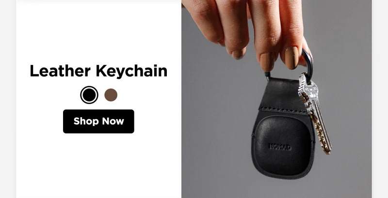 Leather Keychain