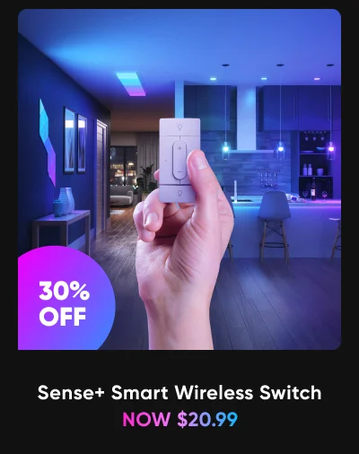 Sense+ Smart Wireless Switch