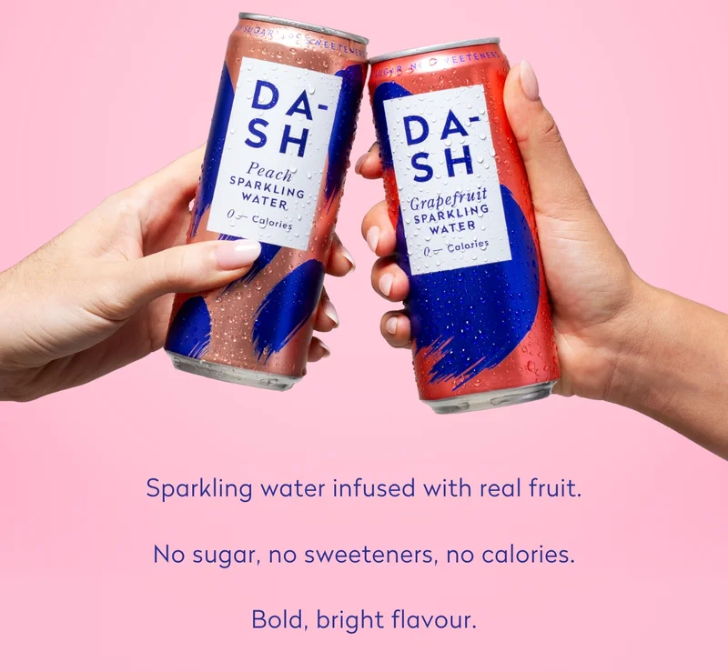 - Sparkling water infused with real fruit - No sugar, no sweeteners, no calories - Bold, bright flavour