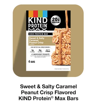 Sweet & Salty Caramel Peanut Crisp Protein Max Bars