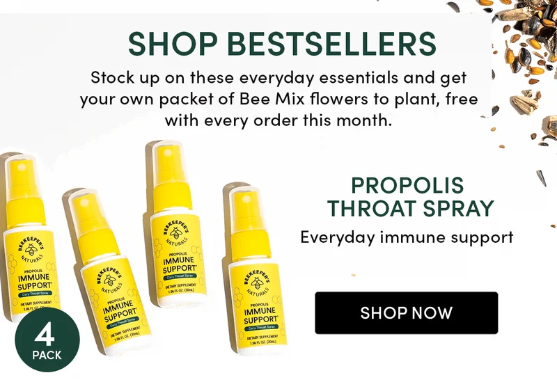 Propolis Throat Spray 4 pack
