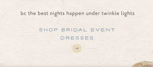 Shop Bridal Event Dresses