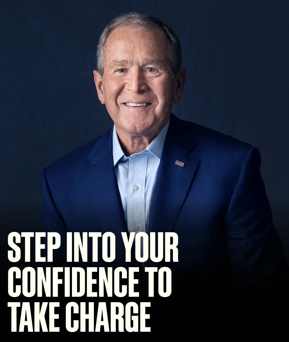 Step into your confidence to take charge