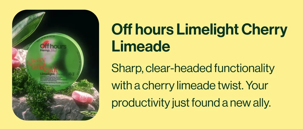 Off Hours Limelight Cherry Limeade
