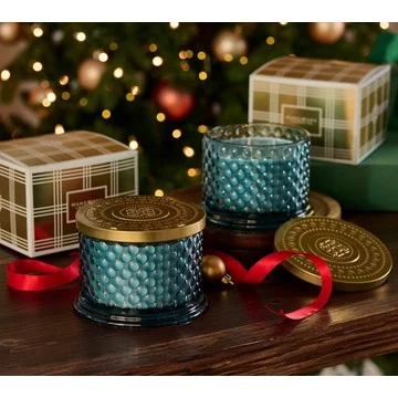 HomeWorx by Slatkin & Co. S/2 14oz Candles Winter Walk