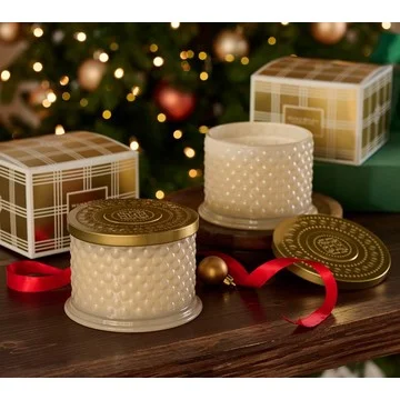 HomeWorx by Slatkin & Co. S/2 14oz Marshmallow Woods Candles
