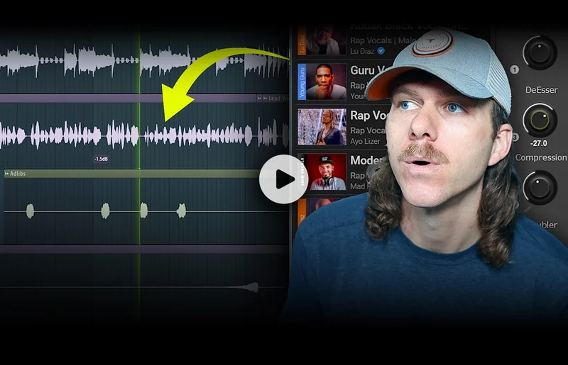 How to Mix Powerful Rap Vocals, Adlibs, and more