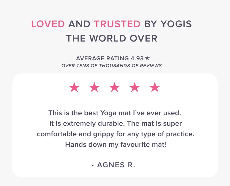 Liforme 5-star reviews