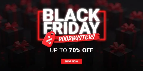 Black Friday Doorbusters. Up To 70% Off. Shop Now.