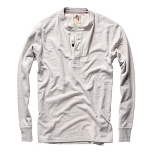 Lightweight Ringspun Henley