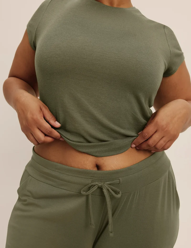 Image of Modal Rib T-Shirt