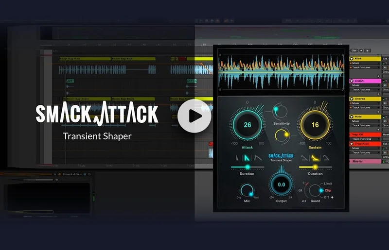 Get Punchier Drums & Percussive Sounds: Smack Attack Transient Shaper
