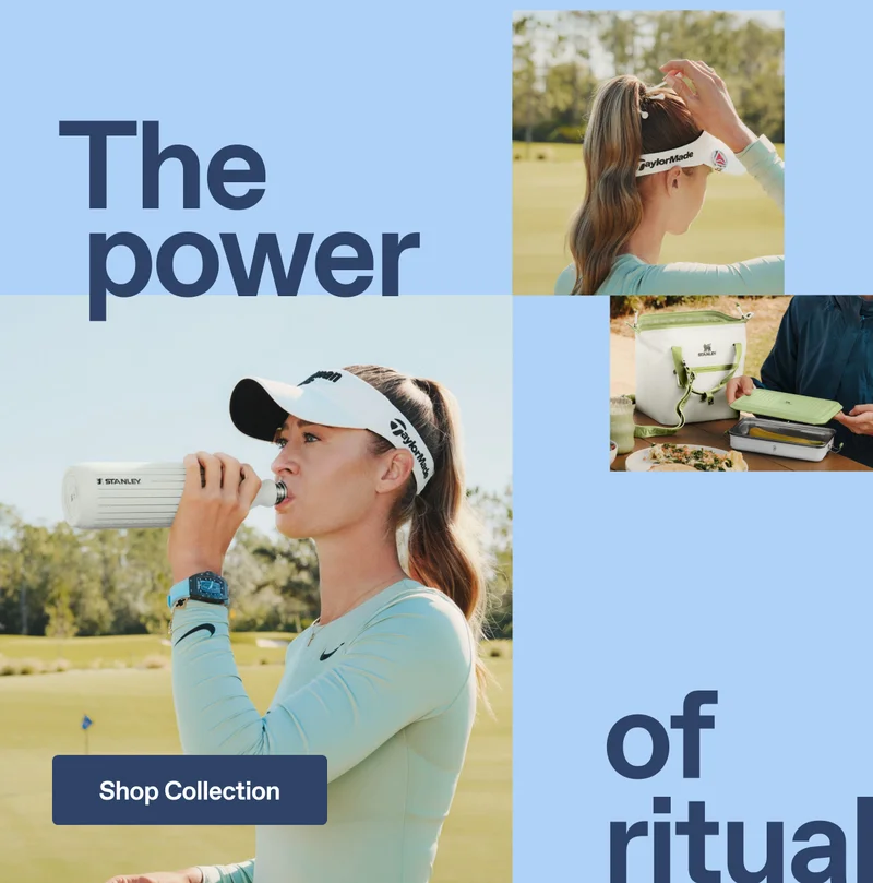 The power of ritual. Shop Collection.