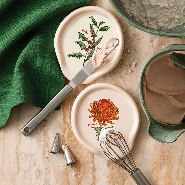 Birth Month Flower Spoon Rest