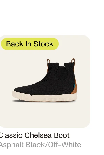 Classic Chelsea Boot Dark Asphalt Black Off White