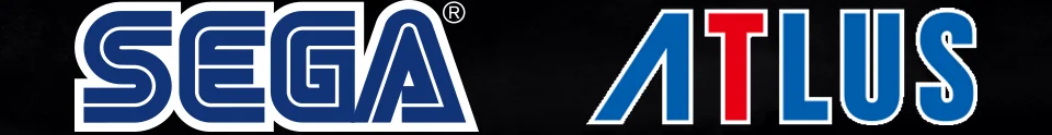 SEGA and Atlus logos