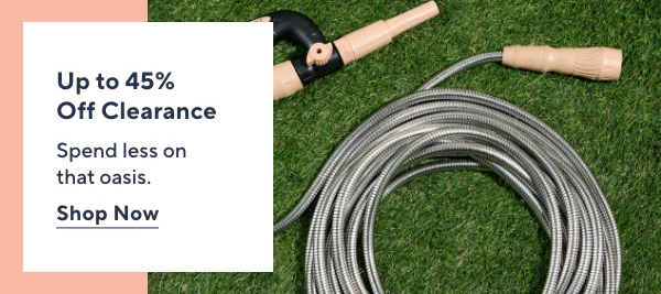 OUTDOOR CLEARANCE