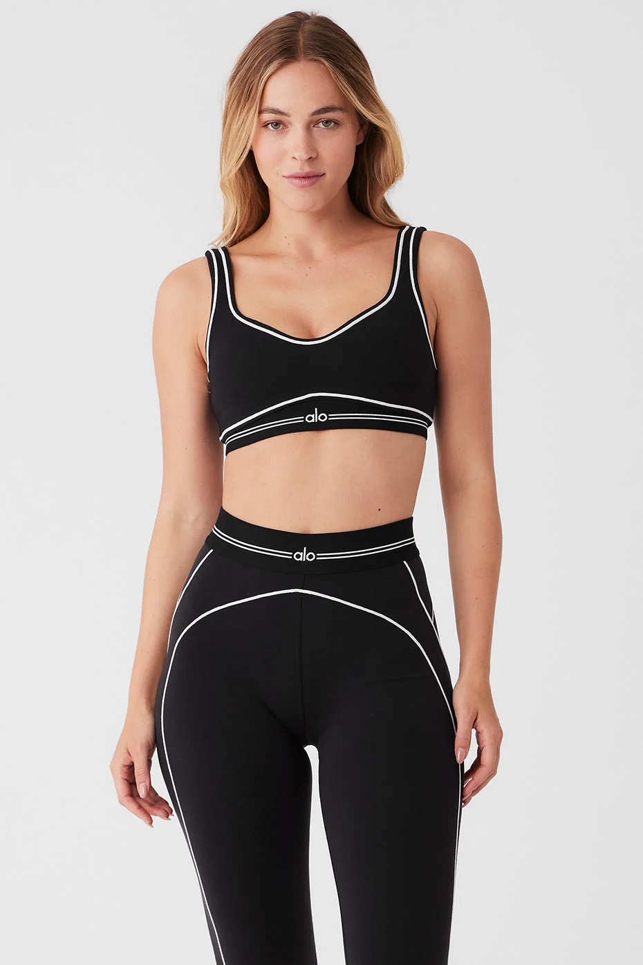 Airbrush Heart Throb Bra - Black/White