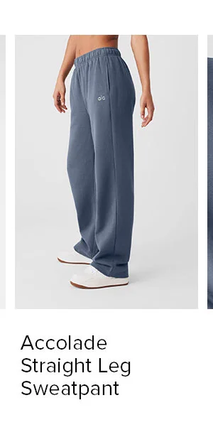 ACCOLADE STRAIGHT LEG SWEATPANT
