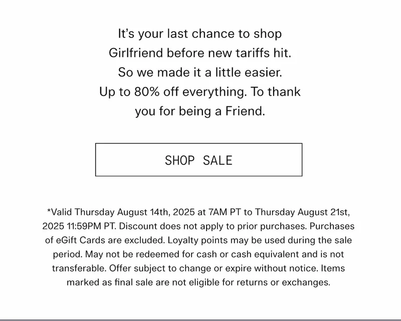 girlfriend collective last chance sale